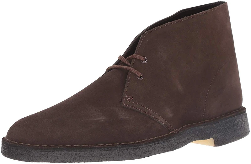 Clarks Men's Bushacre 3 Chukka Boot, Dark Brown, 9 UK