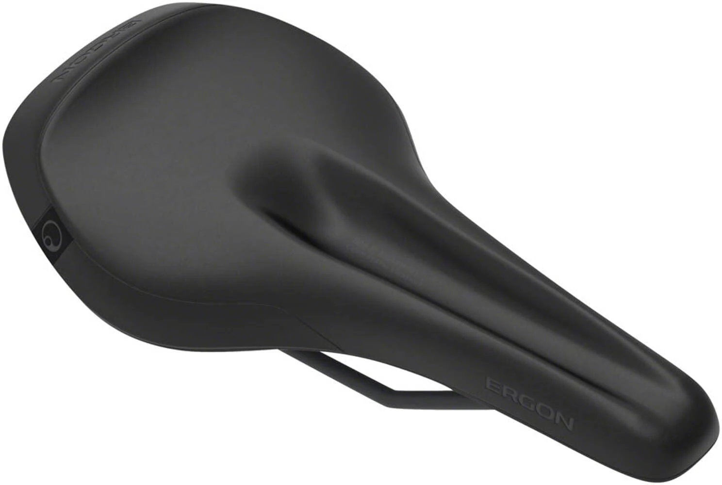 ERGON SM E-Mountain Core Prime Womens Bicycle Saddle, Med/Lrg, Black