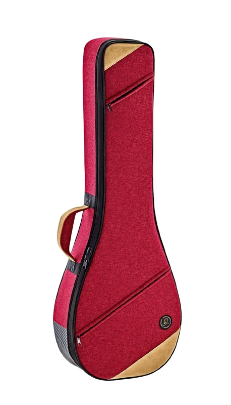 Ortega Guitars Banjo Soft Case - Case for Banjo - Height 107 cm - Width 40 cm - Cotton/Canvas, Red (OSOCABJ-BX)