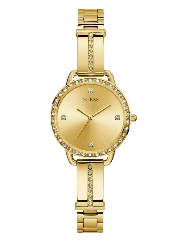 GUESS Analogical 91661512612 Silver Watch - Bezel, G-Link Bracelet