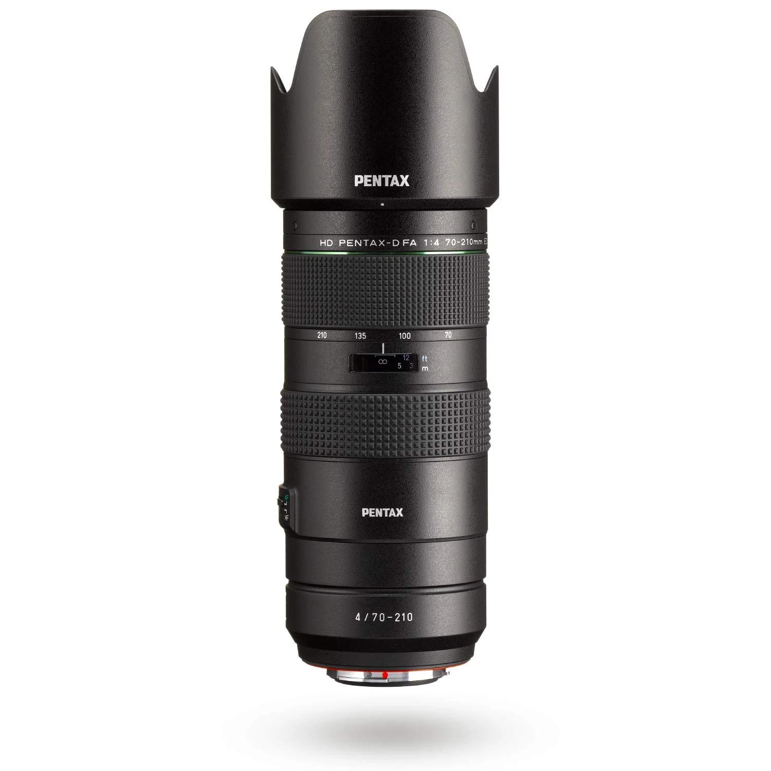 PENTAX HD -D FA 70-210mm F4ED SDM WR : Telephoto zoom lens for DSLR cameras, powerful with constant f/4 aperture, weather-resistant construction, min. Focusing distance of 0.95 metres, 21217