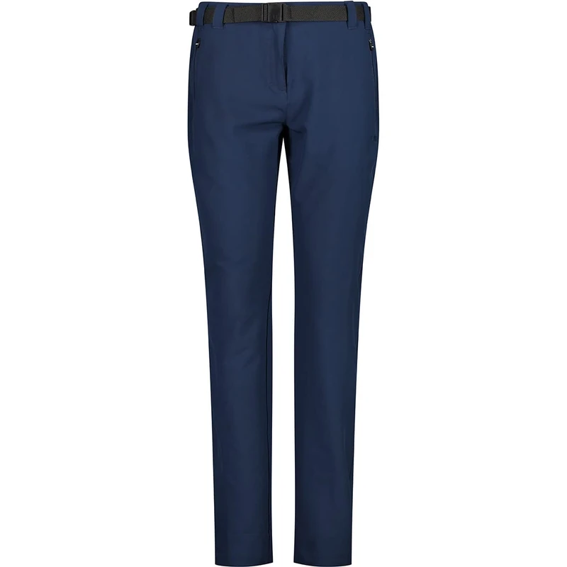 CMP Women's Pantaloni Lunghi Stretch Pants, Blue, 42