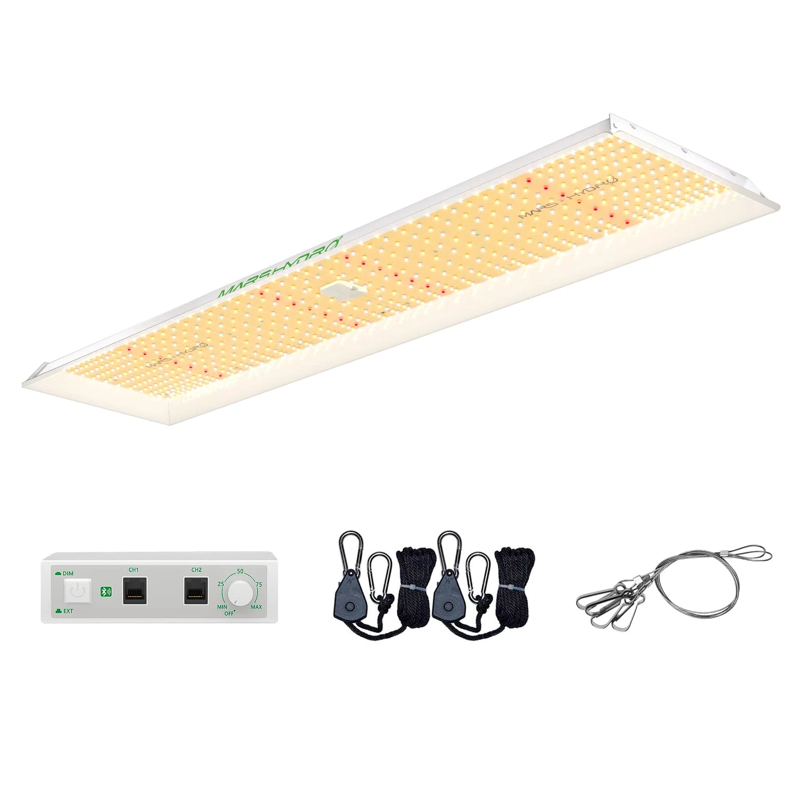 MARS HYDRO Newest TSL 2000 LED Grow Light Dimmable Grow Lights Daisy Chain Full Spectrum Led Grow Lights for Indoor Plants Veg Flower Hydroponic Growing Lamp for 120x60CM