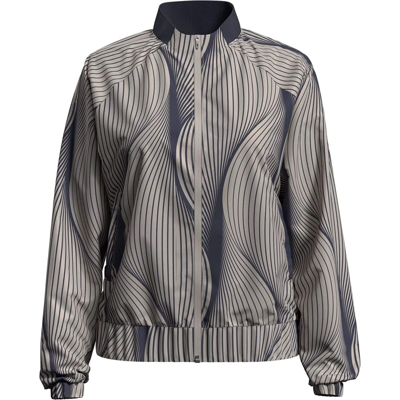 Odlo Jacket MAHA Women' S Jacket - Silver Cloud - Aop Ss20, X-Small