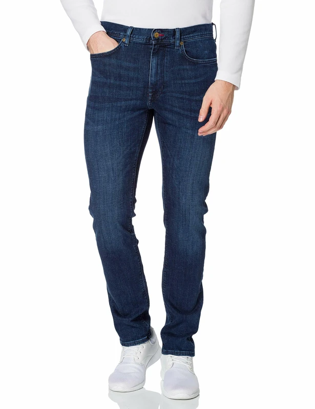 Tommy Hilfiger Men Core Slim Bleecker Jeans Stretch, Blue (Bridger Indigo), 28W / 34L