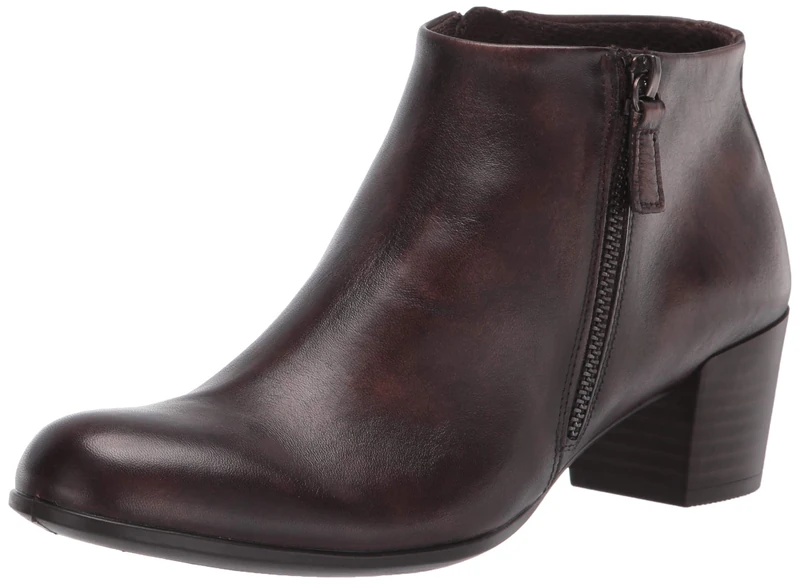 ECCO Women's Shape 35 Zip Boot Fashion, Cocoa Brown, 8/8.5 UK