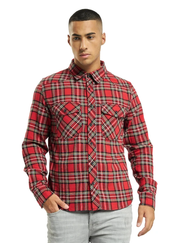 Brandit Check Shirt Long Sleeve, color: tartan, size: XXL