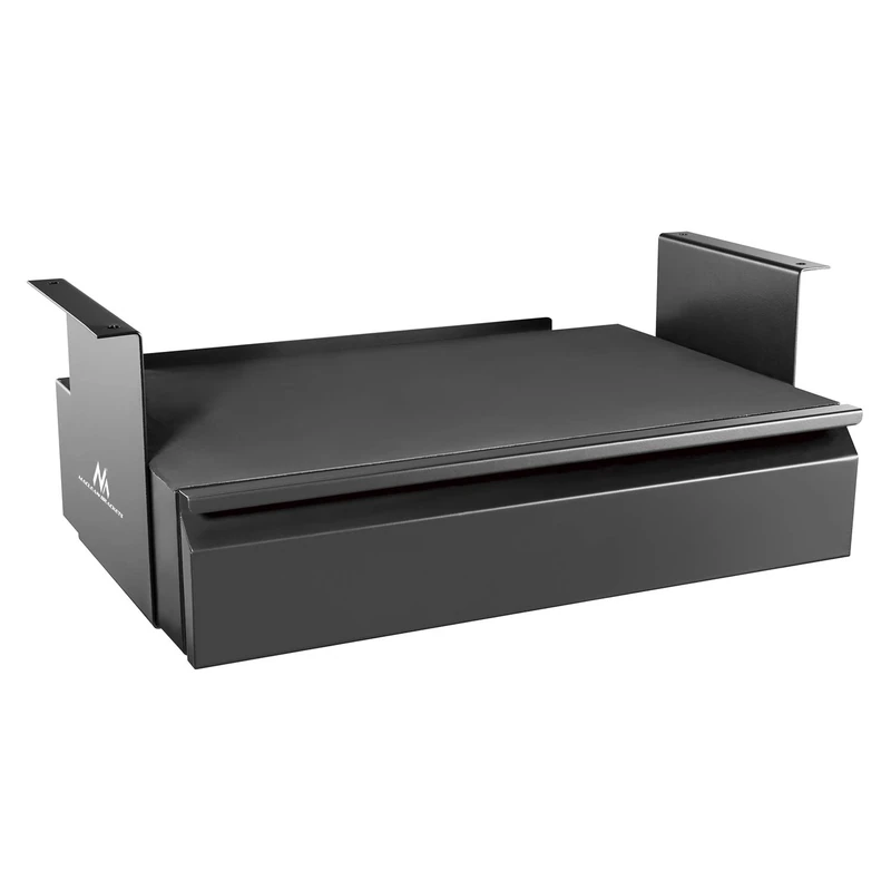 Maclean MC-875 Under-Table Drawer Shelf Up To Max. 5kg Base Under Desk Holder Hanging Drawer