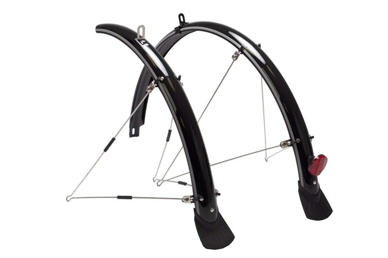 XLC Mudguard Set 2502520060 Black, Reflex One Size