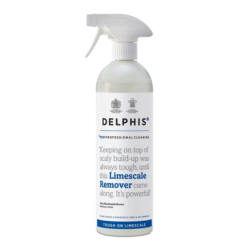 Delphis Eco Limescale Remover 700ml | Eco Friendly Limescale Cleaner | Fast Acting Foaming Action