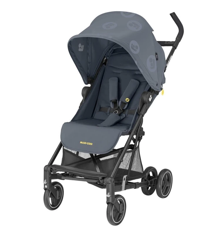 Maxi-Cosi Mara Buggy, Very Light and Compact Pushchair with 3 Reclining Positions, Suitable from Birth to Approx. 4 Years (max. 22 kg), Brave Graphite - Image 1