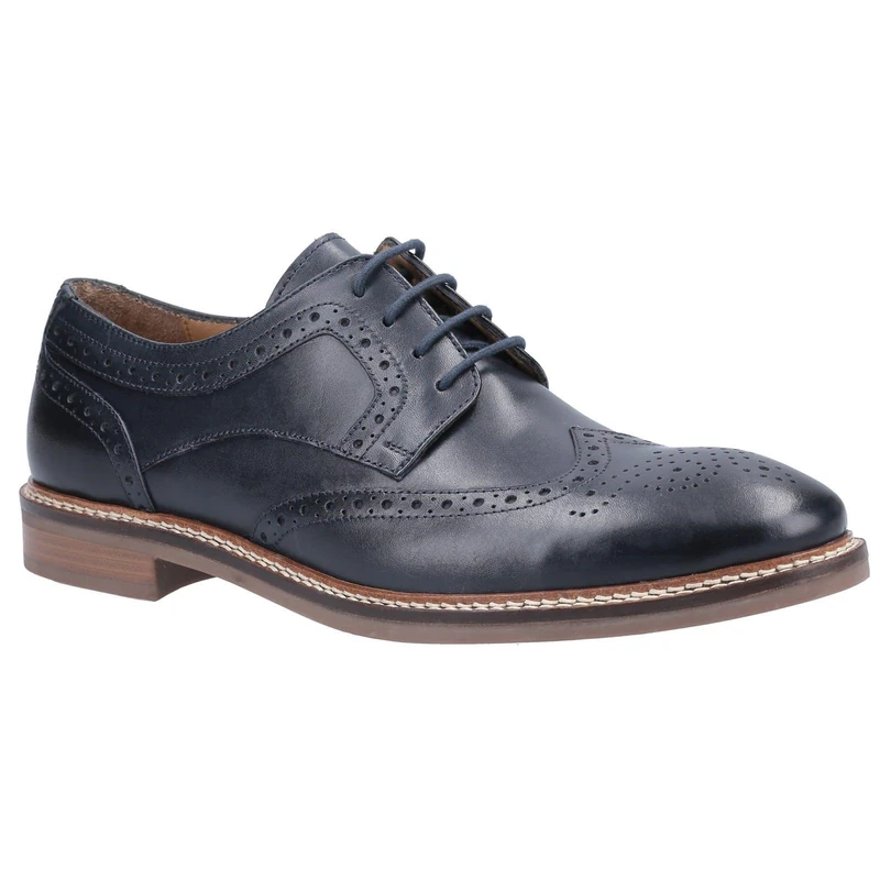 Hush Puppies Mens Bryson Oxford, Navy, 12 UK