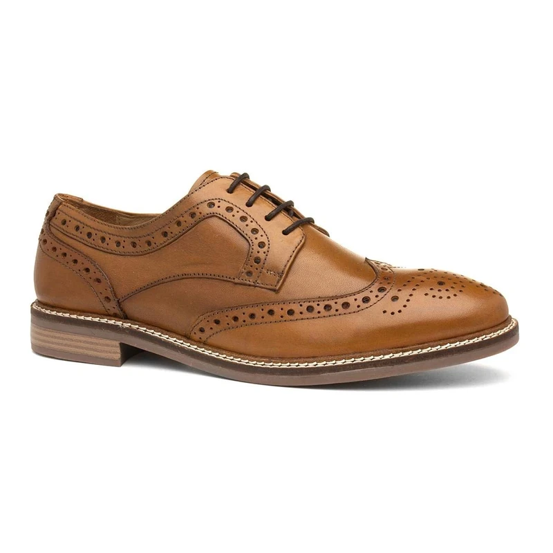 Hush Puppies Men's Bryson Oxford, Tan, 10 UK
