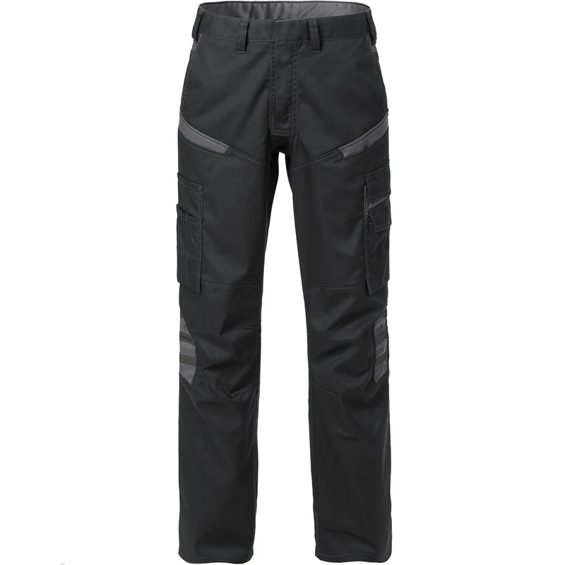 Fristads Fusion 2554 STFP 129483 Women's Service Trousers Black/Grey Oeko-Tex Certified Size 44, UK 16