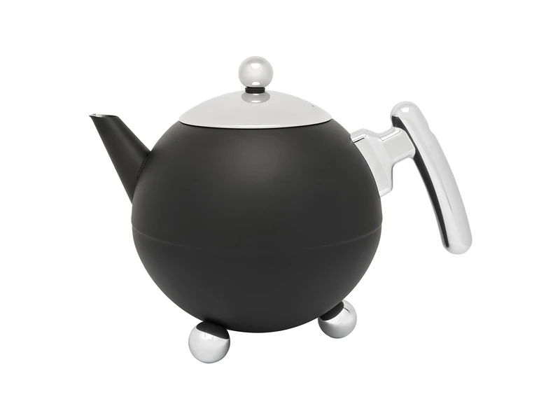 Bredemeijer Teapot Bella Ronde 1.2L matt Black, 240x160x185
