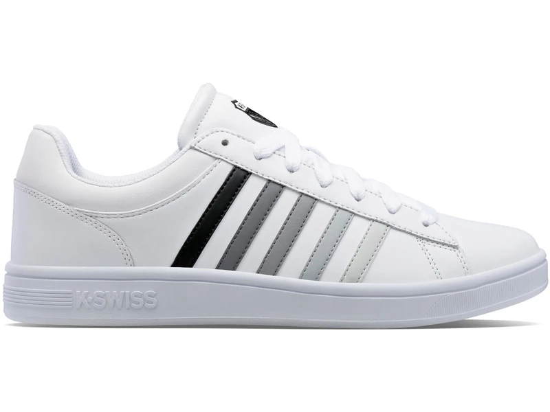 K-Swiss Women's Court Winston Sneaker, White/White, 9 UK