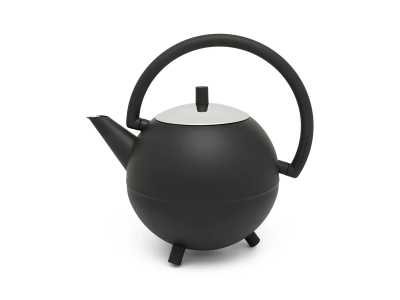 Bredemeijer Teapot Duet Design Saturn 1.2L matt Black
