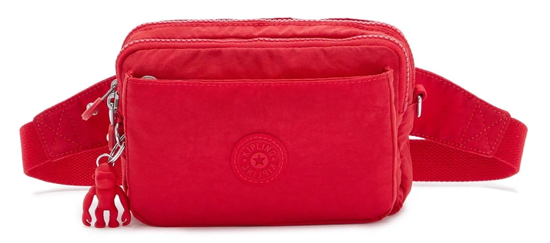 Kipling ABANU MULTI Small crossbody convertible to waistbag, Red Rouge (Red) - Image 1