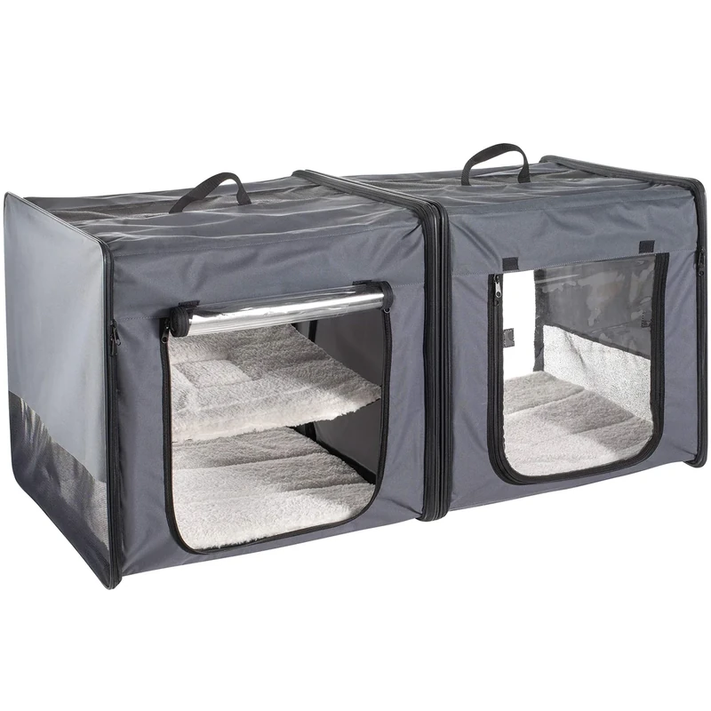 WeRChristmas Luxury Pet House - Dark Grey