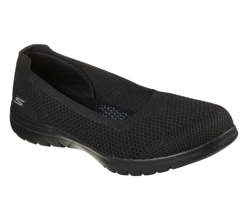 Skechers Women's On-the-go Flex Wonderous Pumps,Black Textile Trim,3.5 UK