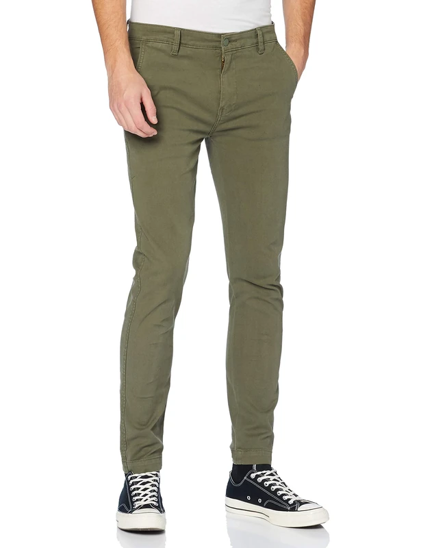 Levi's Men's XX Chino Slim II Trousers, Bunker Olive Shady Gd B, 36W / 32L