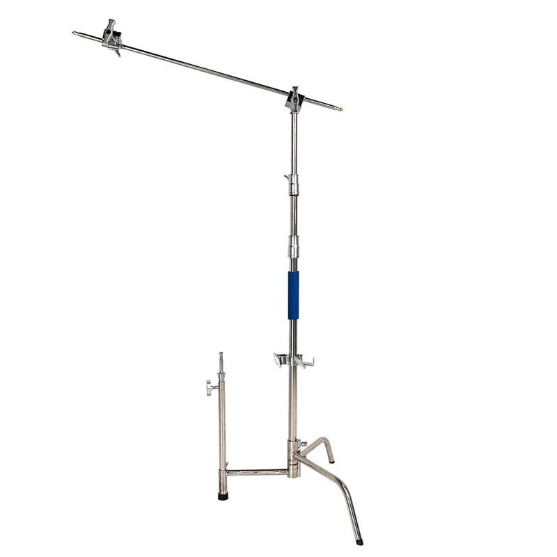 Savage 102cm Stainless Steel C-Stand with Grip Arm Kit, Stainless Steel Construction, Photography Accessories