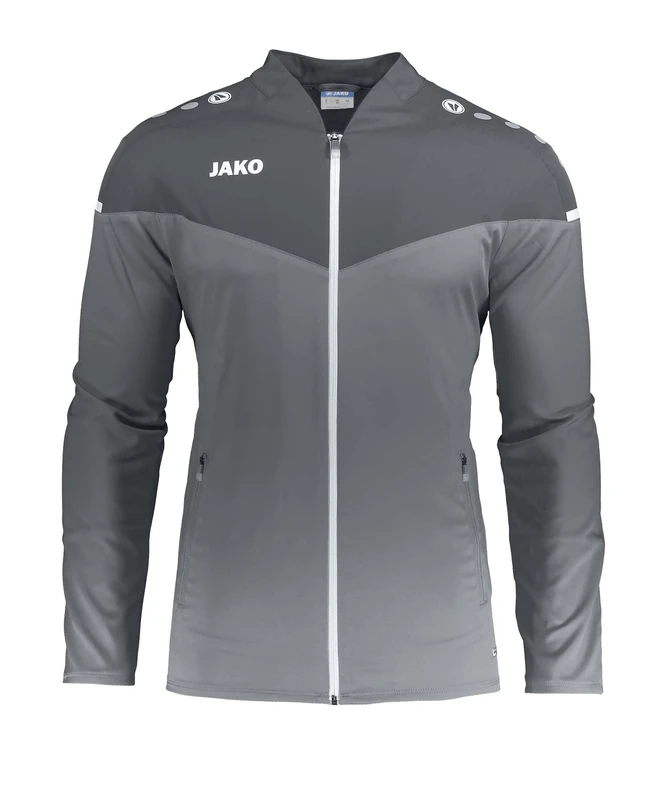 JAKO Men's Champ 2.0 Presentation Jacket, mens, Presentation jacket, 9820, Stone grey/anthracite light, M