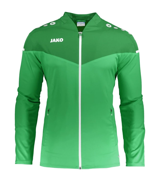 JAKO Women's Champ 2.0 Presentation Jacket, Soft Green/Sports Green, 42