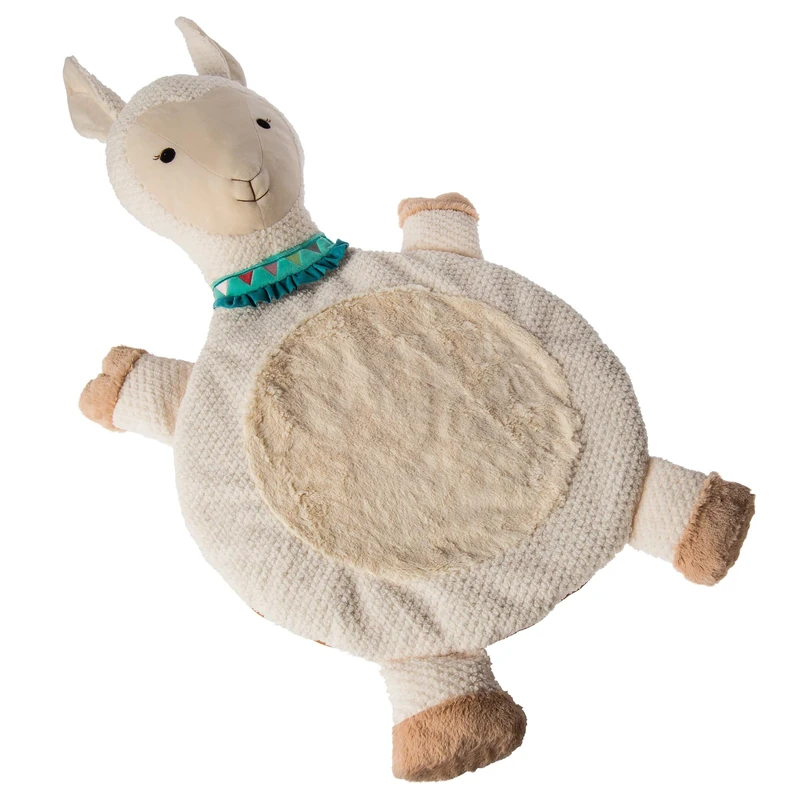 Mary Meyer Bestever Baby Mat, LilyLlama, 31 x 23 Inches - Image 1