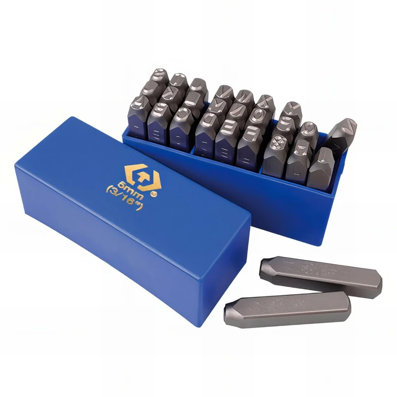 King Tony 11427SQ08 Letras De Golpe 8mm for DIYers & Professionals, Built for Repair, Installation and Workshop tasks, 8mm, 27 Pieces