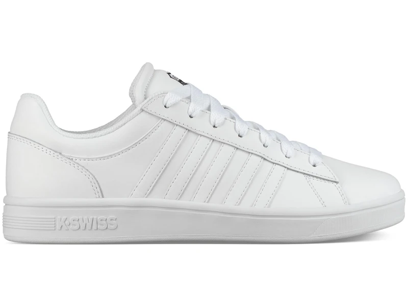 K-Swiss Women's Court Winston Sneaker, White/White, 8.5 UK