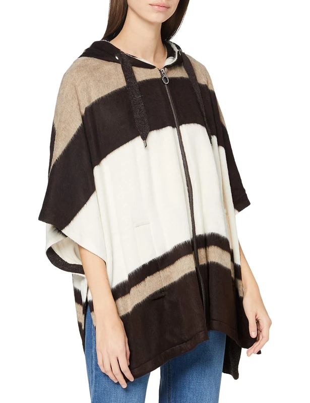 bugatti Women's 661000-64048-90 Poncho, Brown, 36