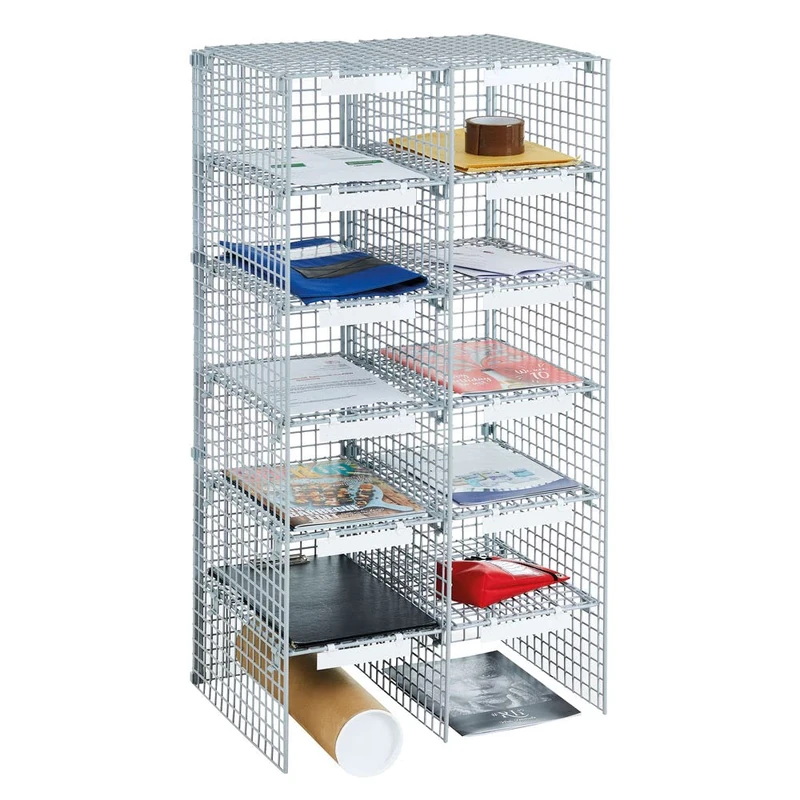 Go Secure Mailroom Sorting Unit 12 Compartment 2 x 6 Columns