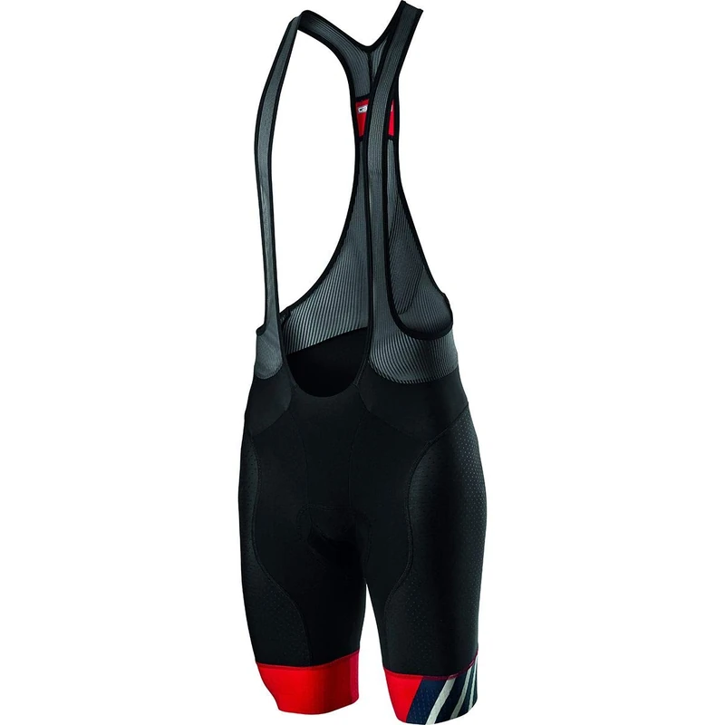 Castelli Men's FREE AERO RACE 4 BIBSHORT Shorts, black/red, XXL
