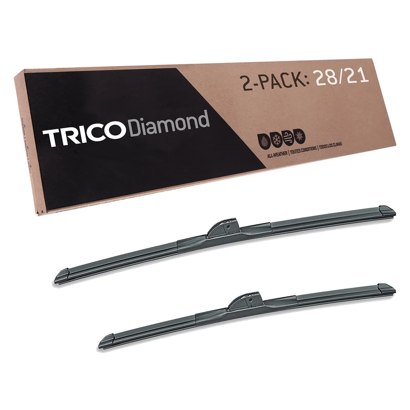 TRICO Platinum 28 Inch & 21 inch pack of 2 High Performance Automotive Replacement Windshield Wiper Blades For My Car (25-2821) - Image 1