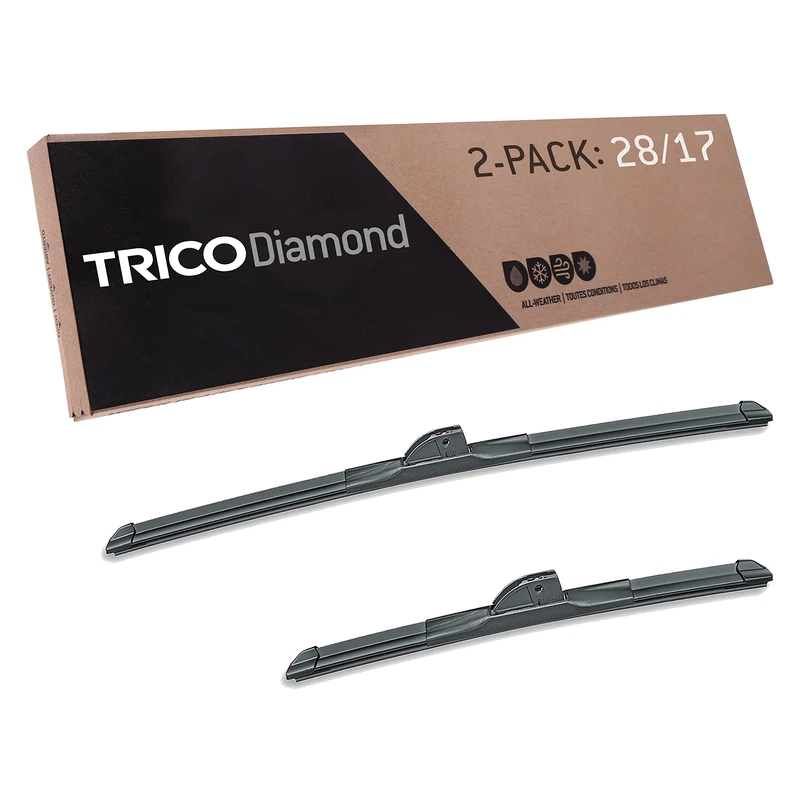TRICO Platinum 28 Inch & 17 inch pack of 2 High Performance Automotive Replacement Windshield Wiper Blades For My Car (25-2817) - Image 1