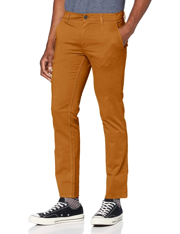 BOSS Men's Schino-Slim D Trousers, Medium Brown 211, 35W / 30L