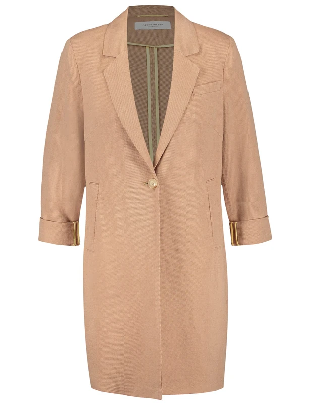 Gerry Weber Women's 330046 Blazer, Cappuccino Bicolor, 46 - Image 1