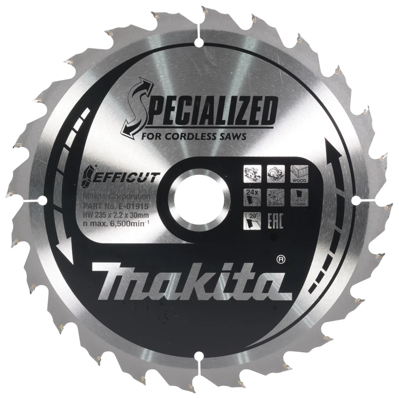 Makita E-01915 TCT Efficut Saw Blade 235x30x24T