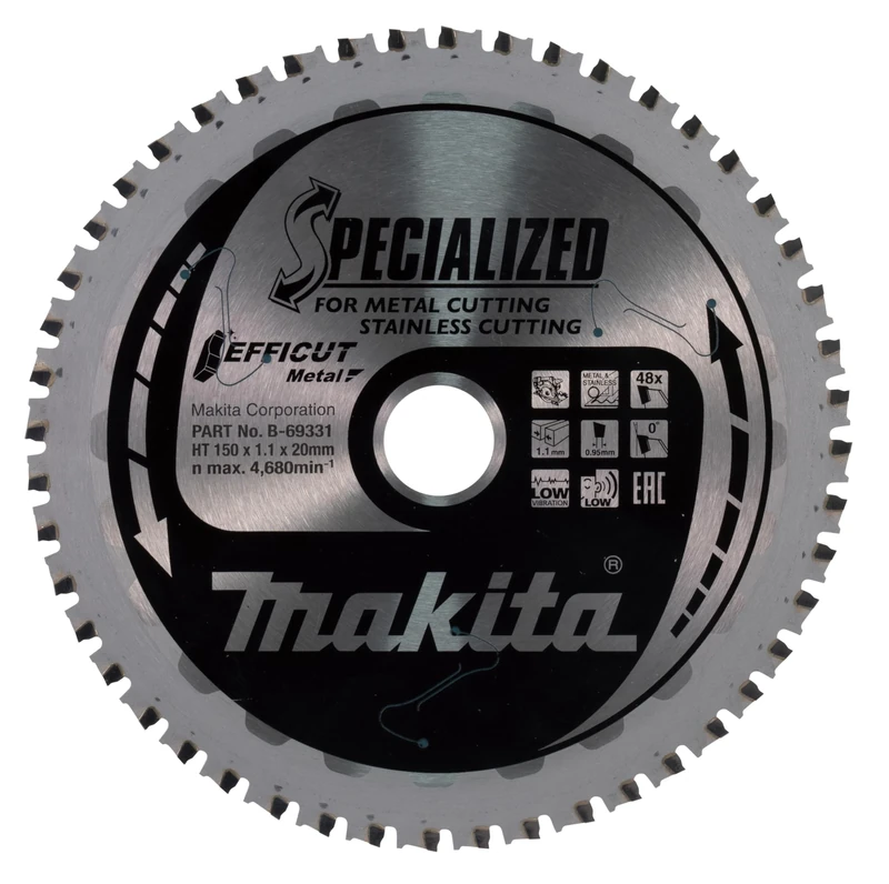 Makita B-69331 TCT Efficut Saw Blade 150x48T