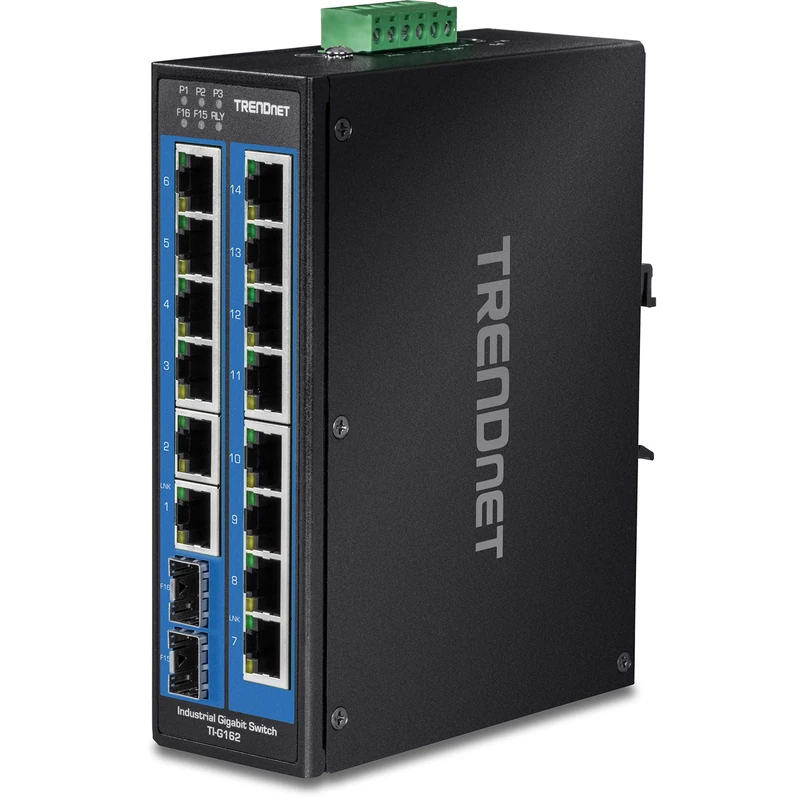 TRENDnet TI-G162 16-Port Industrial Gigabit