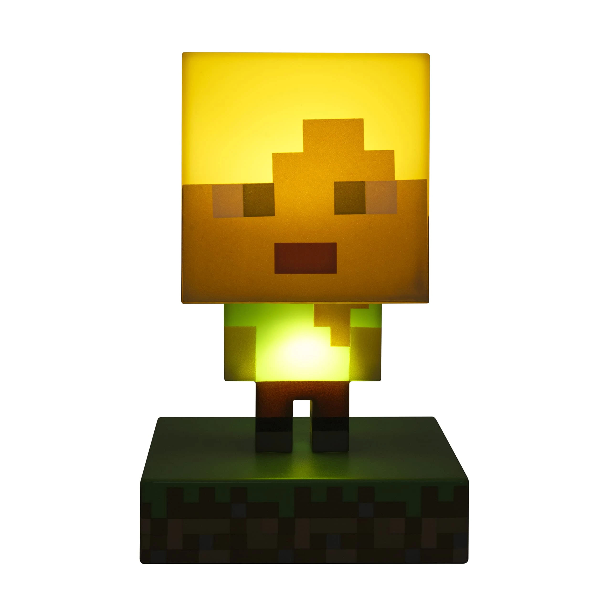 Minecraft Alex Icon Light - Officially Licensed Minecraft Gift for Gamers, Battery Powered Night Light | Paladone
