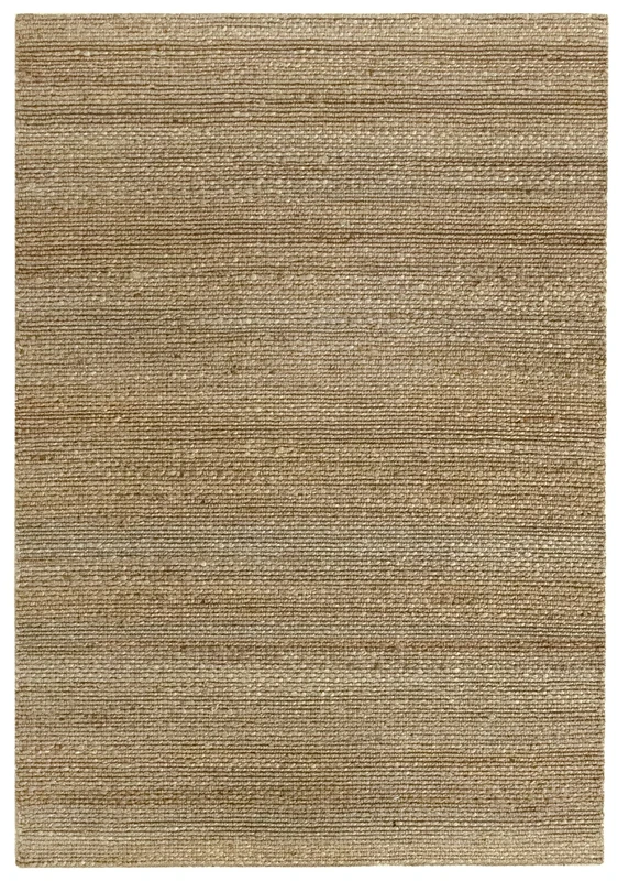 HAMID - Rug Jute Giralda Natural Colour, Jute Rug, Area Rug 100% Jute Fibre Handmade Resistence, Braided Rug for Home, Living Room, Floor Carpet..(170x120cm)