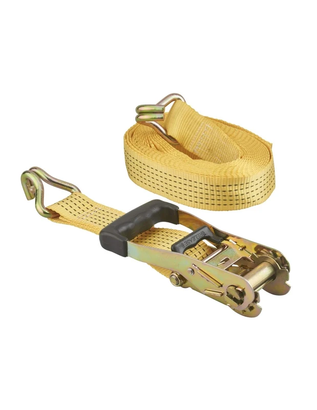 THIRARD - Tie Down Strap 8 m with Ratchet Hook JJ Yellow - Image 1