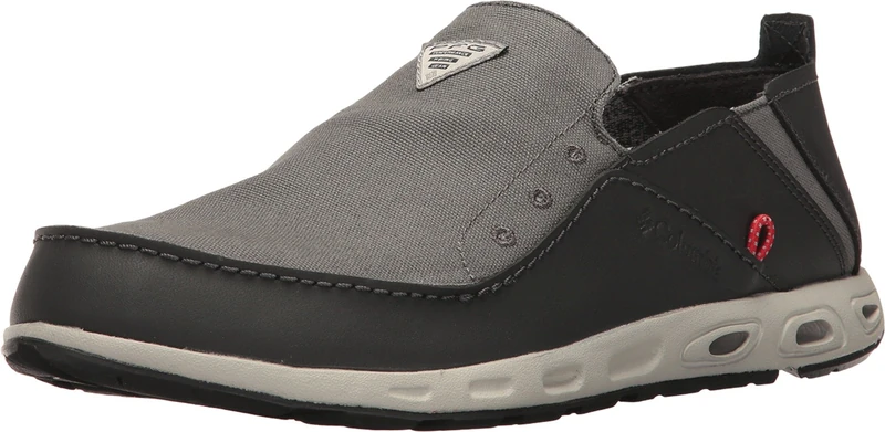 Columbia Men's Bahama Vent PFG Boat Shoe Grey Size: 9.5 Wide