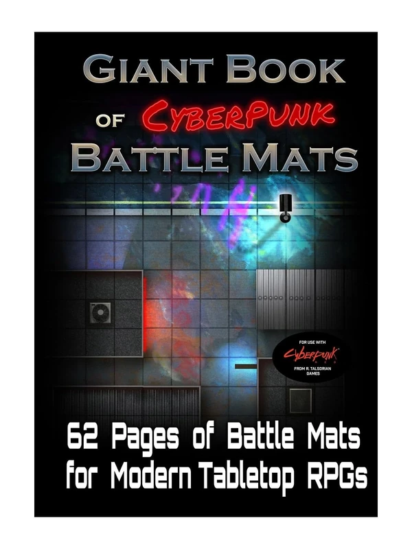 Loke Giant Book of Cyberpunk Battle Mats