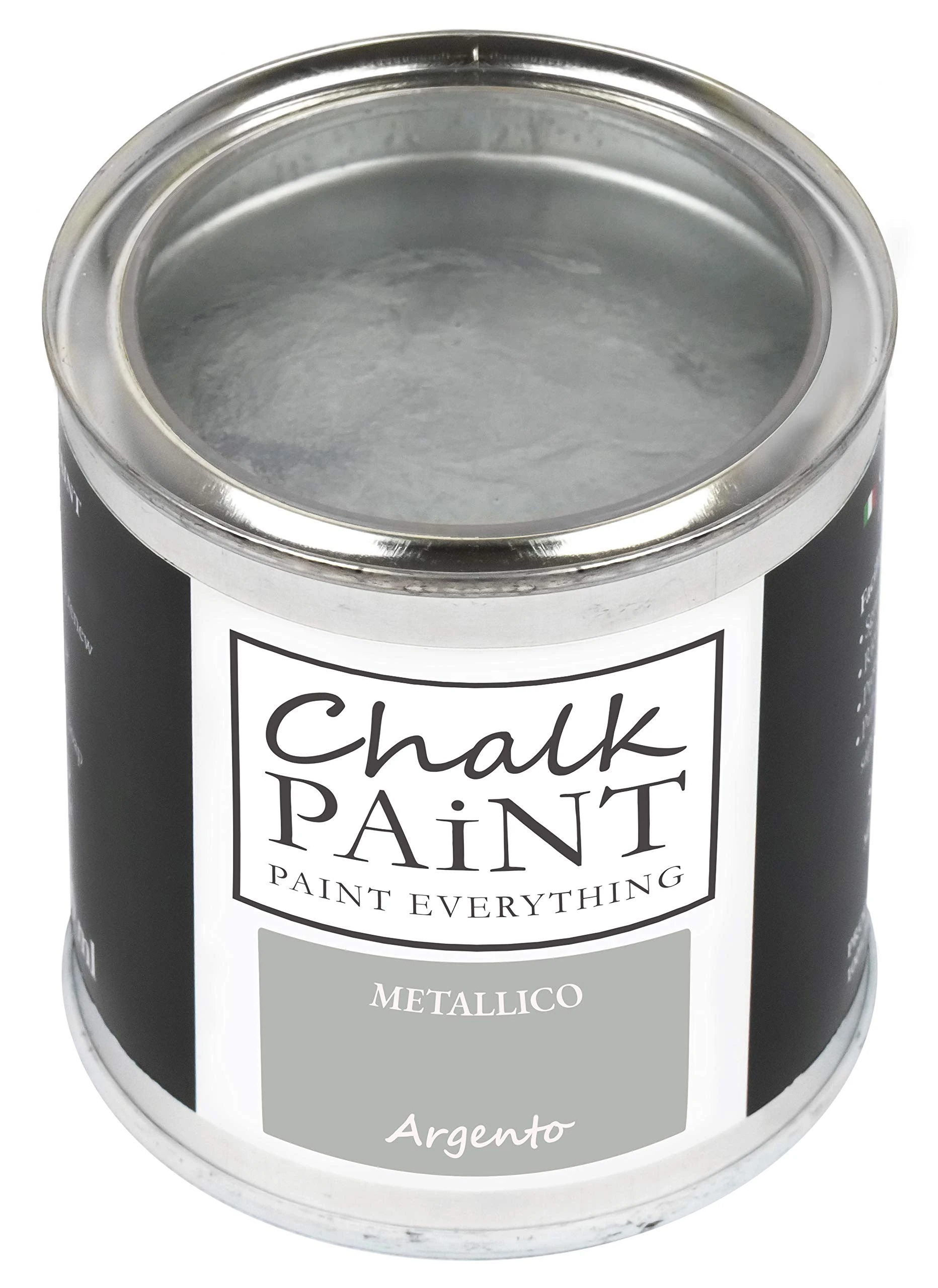 METALLIC Professional SILVER PAINT 250 ml - Adheres to all materials without sanding
