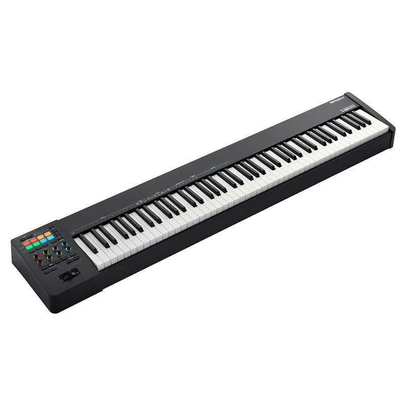 Roland A-88Mk2 Midi Keyboard Controller, Supremely Playable, with Onboard Creative Tools for Today'S Musicians And Producers