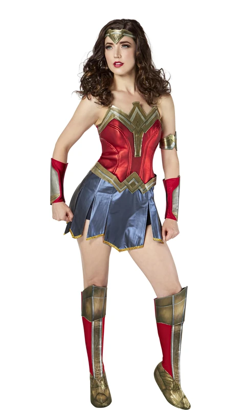 Rubies 701000S000 Dc Comics Wonder Woman 84 Costume Set Adult Sized, Women, Multicolour, 8-10 Halloween, World Book Day