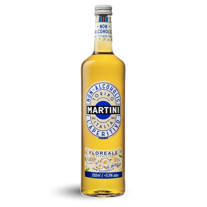 MARTINI Floreale Non Alcoholic Aperitivo, 75cl / 750ml, Infused with Superior Botanicals